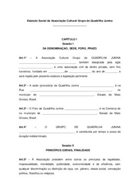 02_Modelo de Estatuto Social da Quadrilha Junina
